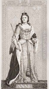 Queen Anne (1665-1714) from Illustrations of English and Scottish History Volume II by J.L. Williams