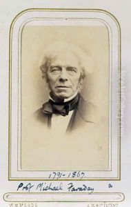 Portrait of Michael Faraday (1791-1867) by J.C. Watkins