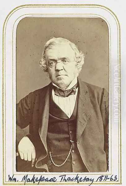 Portrait of William Makepeace Thackeray (1811-63) - view 1