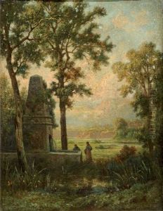 Fontaine Animee Pres D'asnieres by Antoine Ponthus-Cinier