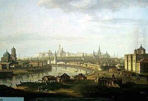 View of Moscow, 1819 by Maxim Nikiforovitsch Worobjeff