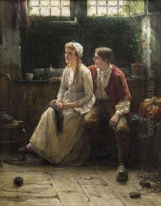 Les Amoureux by Edward Antoon Portielje
