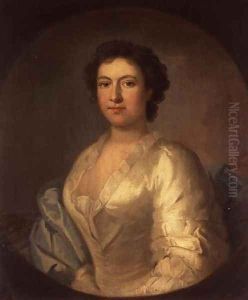 Portrait of the singer Susannah Maria Cibber, 1741