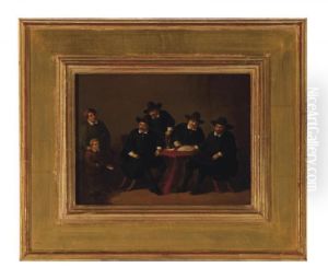 A Father And Son Attending A Meeting Of Regents