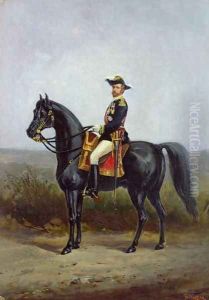 Equestrian Portrait of General George Ernest Boulanger (1837-91)