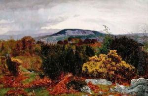 Spring, Arnside Knot from Warton Crag, c.1863 by Daniel Alexander Williamson