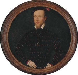 Portrait Of The Comte Lamoral D'egmont, Prince De Gavere by Frans Pourbus the younger