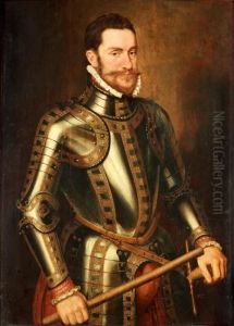 Renaissance Gentleman In Armor