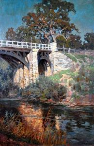  a Bridge Over The Onkaparinga River Near Clarendon 