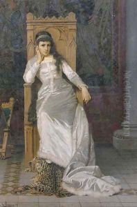 Mijmering a tender daydream by Ernest Sigismund Witkamp