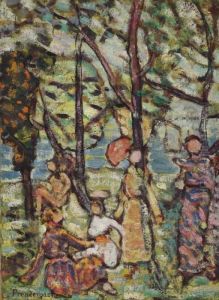 By The Sea by Maurice Brazil Prendergast