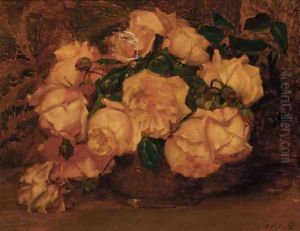 Pink roses by Peter MacGregor Wilson