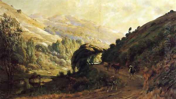 Landscape with Cows - view 1