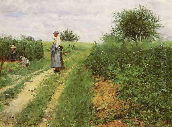 Picking Flowers - view 1
