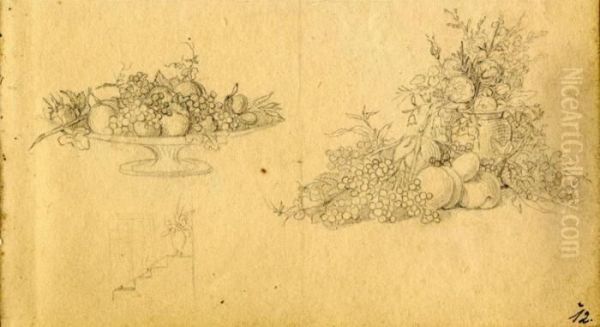 Still Lifes With Flowers And Fruit - view 1