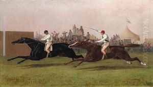The race to the finish Telescope beating Eccosais by Richard Dodd Widdas
