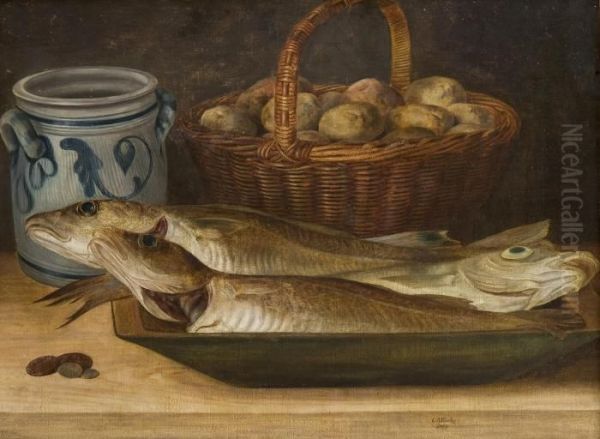 Stilleben Med Fisk - view 1