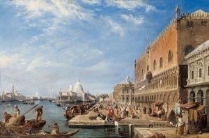 Pres Du Palais Des Doges A Venise