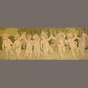One Panel, From Cherubs by Privat Livemont