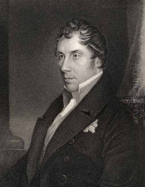 George Hamilton Gordon, engraved by Thomas Woolnoth (1785-1857) from National Portrait Gallery, volume III, published c.1835 - view 1