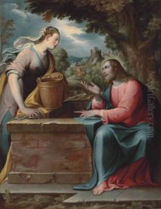 Christ And The Woman Of Samaria