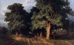 Blick auf die Lindenallee und Festung von Kufstein by August Schaeffer von Wienwald