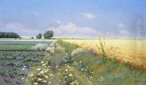 Summer Landscape by Eugeniusz Wrzeszcz