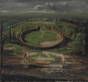 Sketch For The Deserted Garden by James Ferrier Pryde