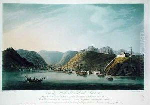 View of the West Side of Porto Ferraio Bay, Elba, engraved by Francis Jukes (1747-1812) published by J. Daniell, April 1814 by Weir, Captain James