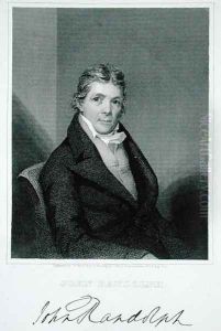 John Randolph (1773-1833) engraved by Thomas B. Welch (1814-74) by Joseph Wood