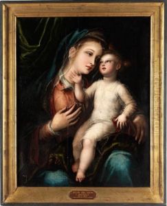 Maria Mit Dem Jesusknaben by Scipione Pulzone