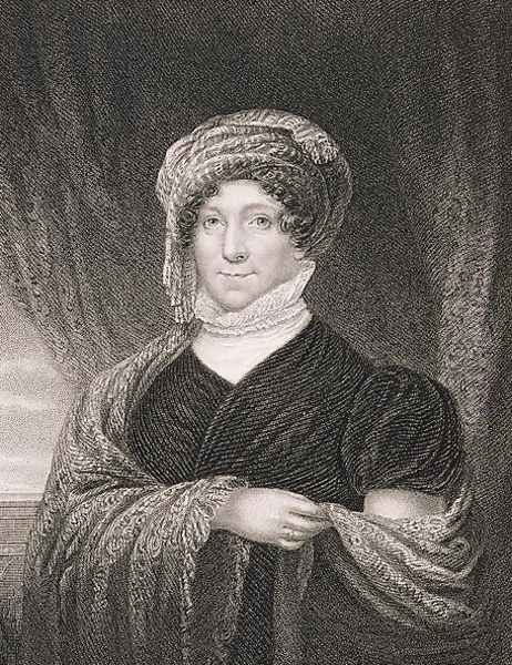 Dolly Madison, engraved by John Francis Eugene Prud'Homme (1800-92) after a drawing of the original by James Herring (1794-1867) - view 1