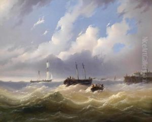 Ships On A Stormy Sea