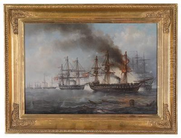 The Sea Battle At Helgoland - view 1