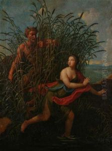 Pan En Syrinx by Pierre-Cecile Puvis De Chavannes