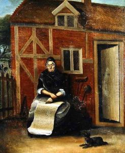 Jane Ebbrell, a Spider Brusher, 1793 by John, of Denbigh Walters