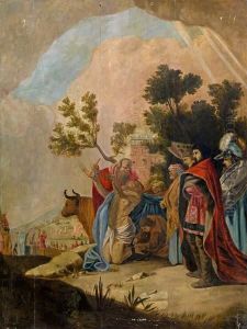 Nebukadnezar, Konig Von Babylon, Erhalt Seine Konigswurde Zuruck Nebukadnezar, Konig Von Babylon, Erhalt Seine Konigswurde Zuruck