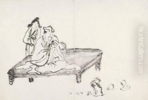Eighteen Lohans by Gao Qipei