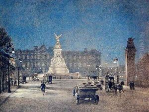 View of Buckingham Palace published by W.M. Power, 1912 by Thomas Robert Way