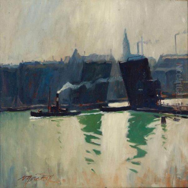 View From Langebro In Copenhagen - view 1