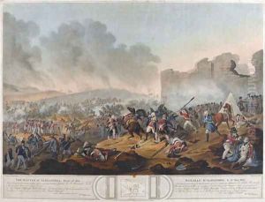 Battle of Alexandria, 21st March 1801, engraved by J. Mitan and Charles Turner, published by E. Orme, London, 1804 by Willermin, Lt. William