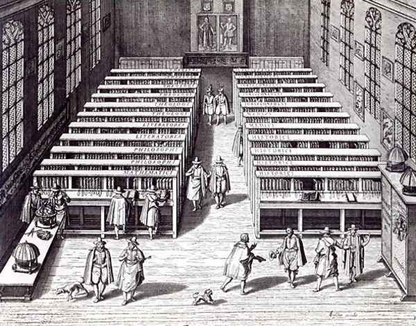 Leiden University Library, 1610 - view 1