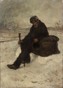 Der Bettler by Jean-Francois Raffaelli