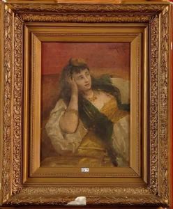 La Belle Ottomane by Jules Felix Ragot