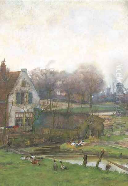 On the outskirts of a town - view 1