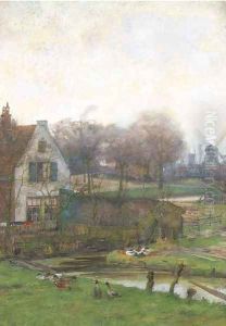 On the outskirts of a town by Jan Hillebrand Wijsmuller