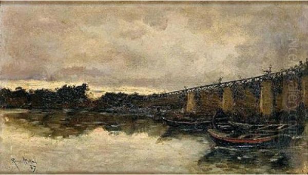 Barcas En El Rio - view 1
