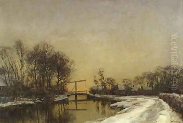 A late afternoon in winter - view 1