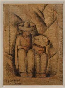 Par De Indios by Alfredo Ramos Martinez
