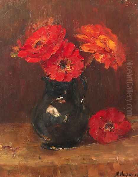 Flowers in a vase - view 1